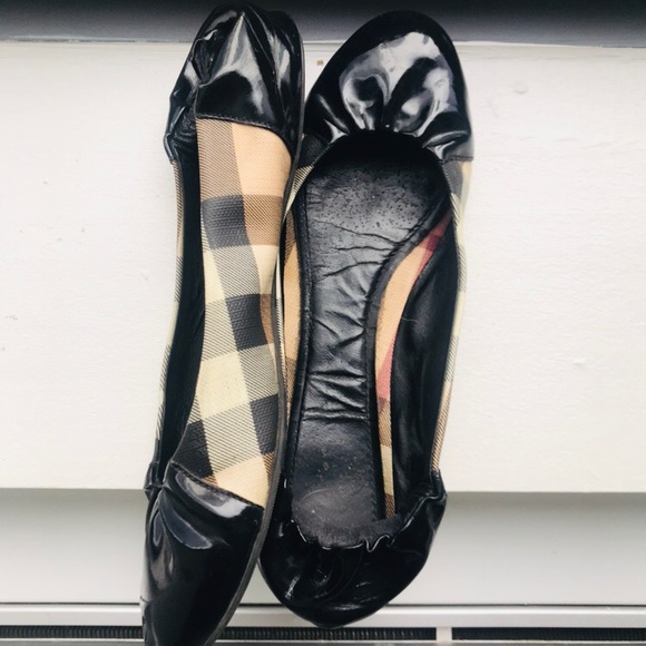 burberry ballerina shoes